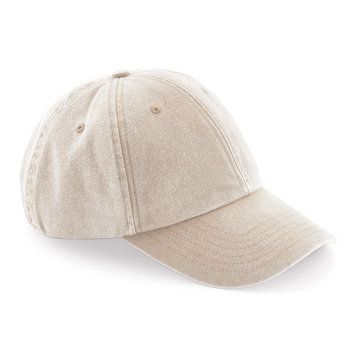 Beechfield Low-Profile Vintage Cap Soft Unstructured Crown Pre-Curved Peak