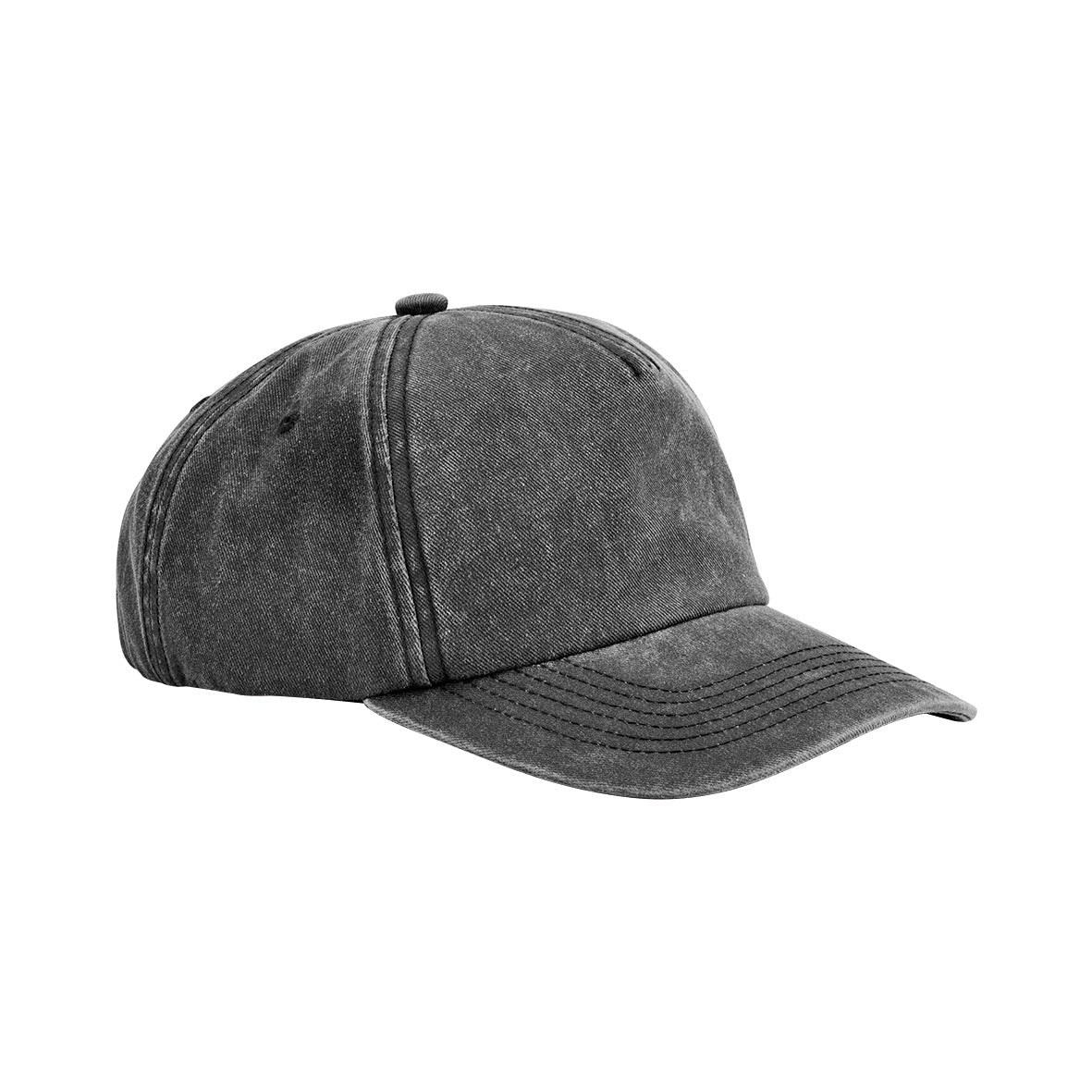 Beechfield Vintage 5-Panel Cap Soft Crown Casual Hat Unstructured Cotton