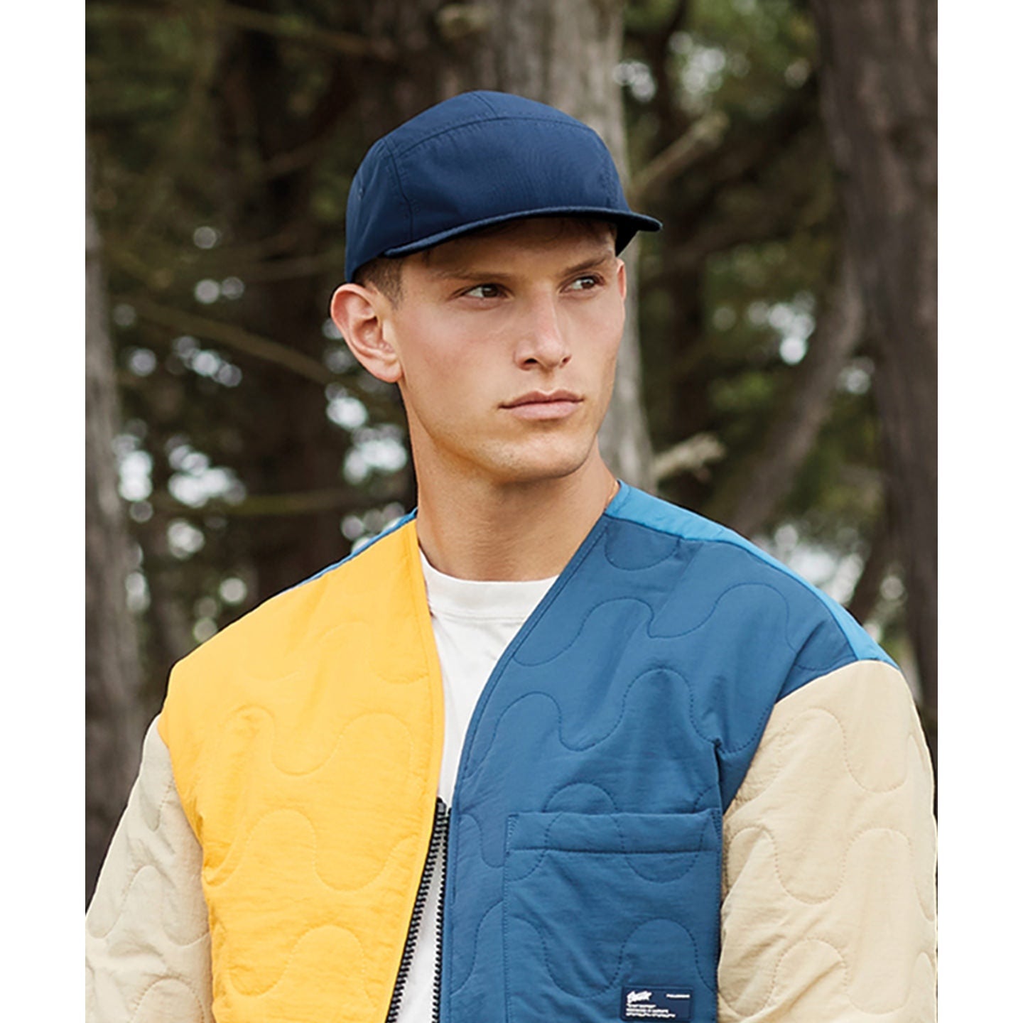 Beechfield Outdoor 5-Panel Camper Cap Waterproof Breathable Coolmax Sweatband