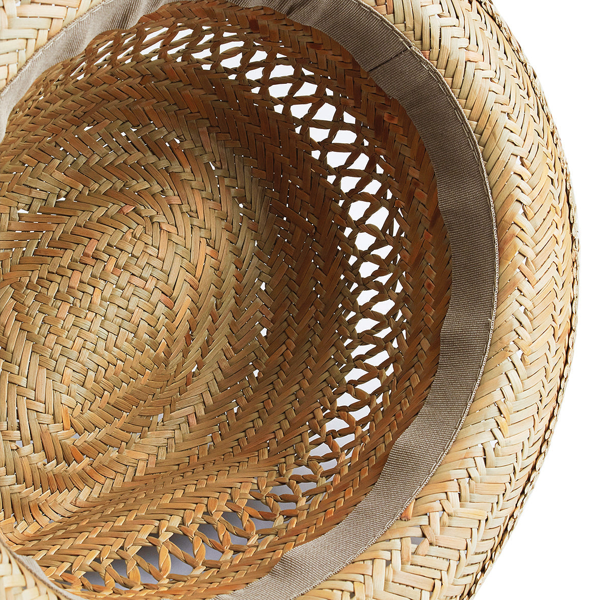 Beechfield Handmade Straw Summer Trilby Hat Unisex with TearAway Label