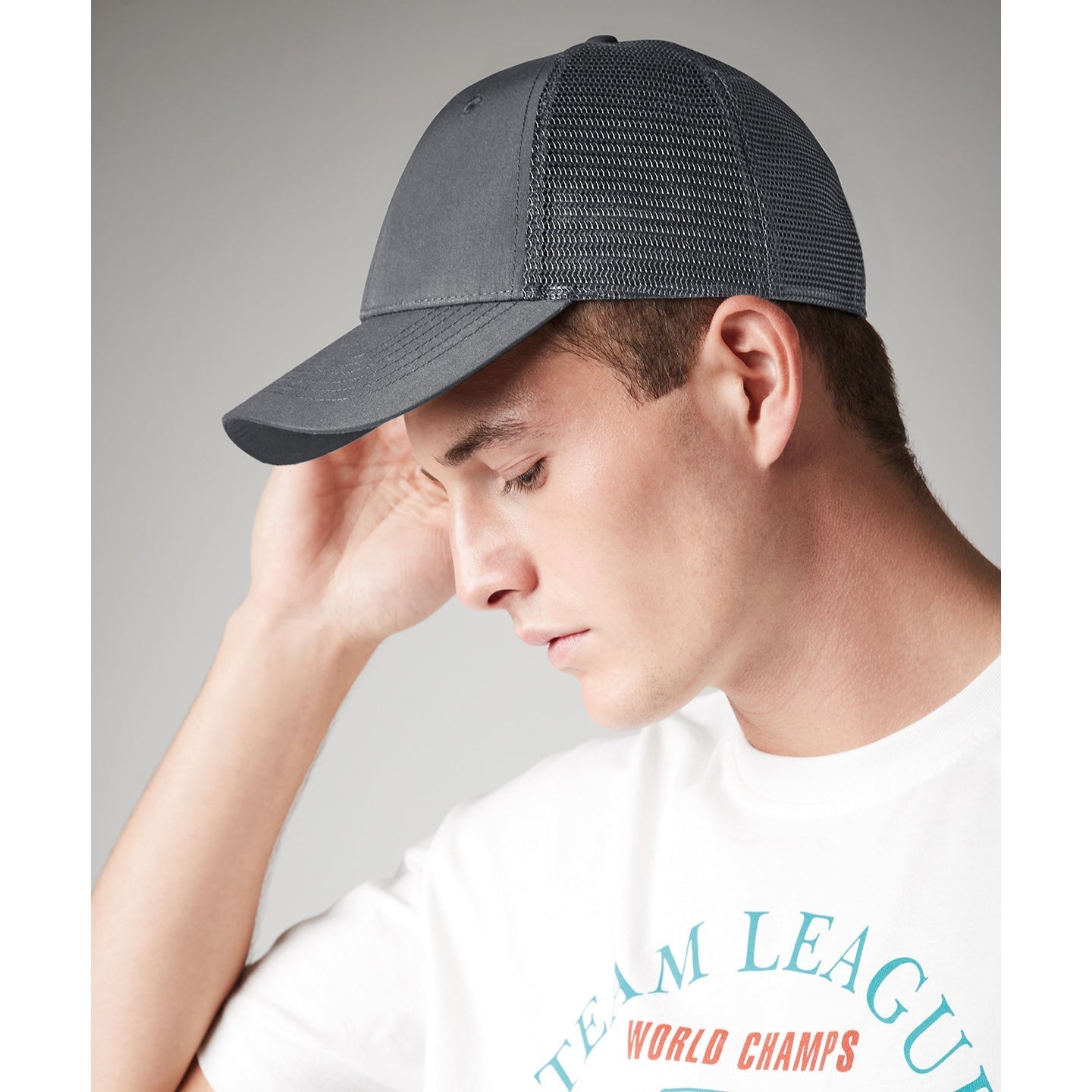 Beechfield Recycled Urbanwear Snapback Trucker Hat 6-Panel Eco-Friendly