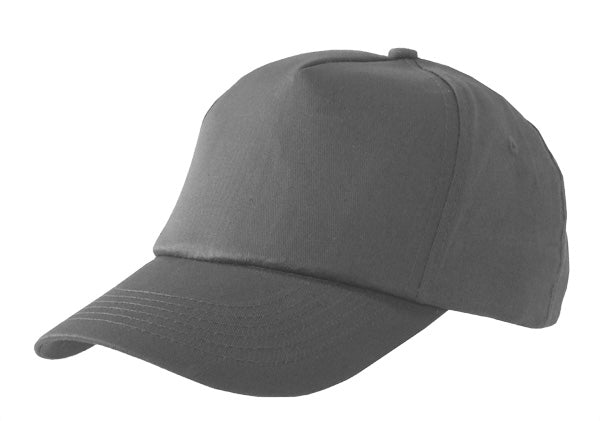 Beeswift Cotton Baseball Cap 5-Panel Adjustable Sun Protection Comfortable Fit