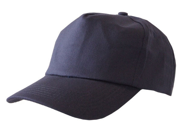 Beeswift Cotton Baseball Cap 5-Panel Adjustable Sun Protection Comfortable Fit