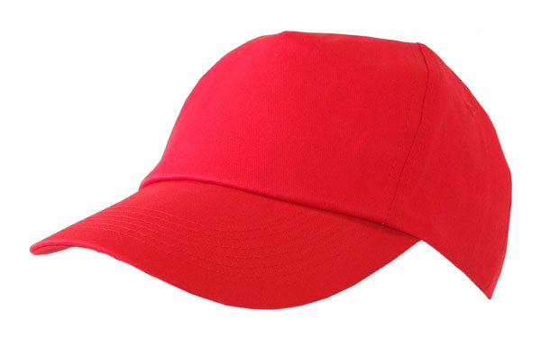 Beeswift Cotton Baseball Cap 5-Panel Adjustable Sun Protection Comfortable Fit
