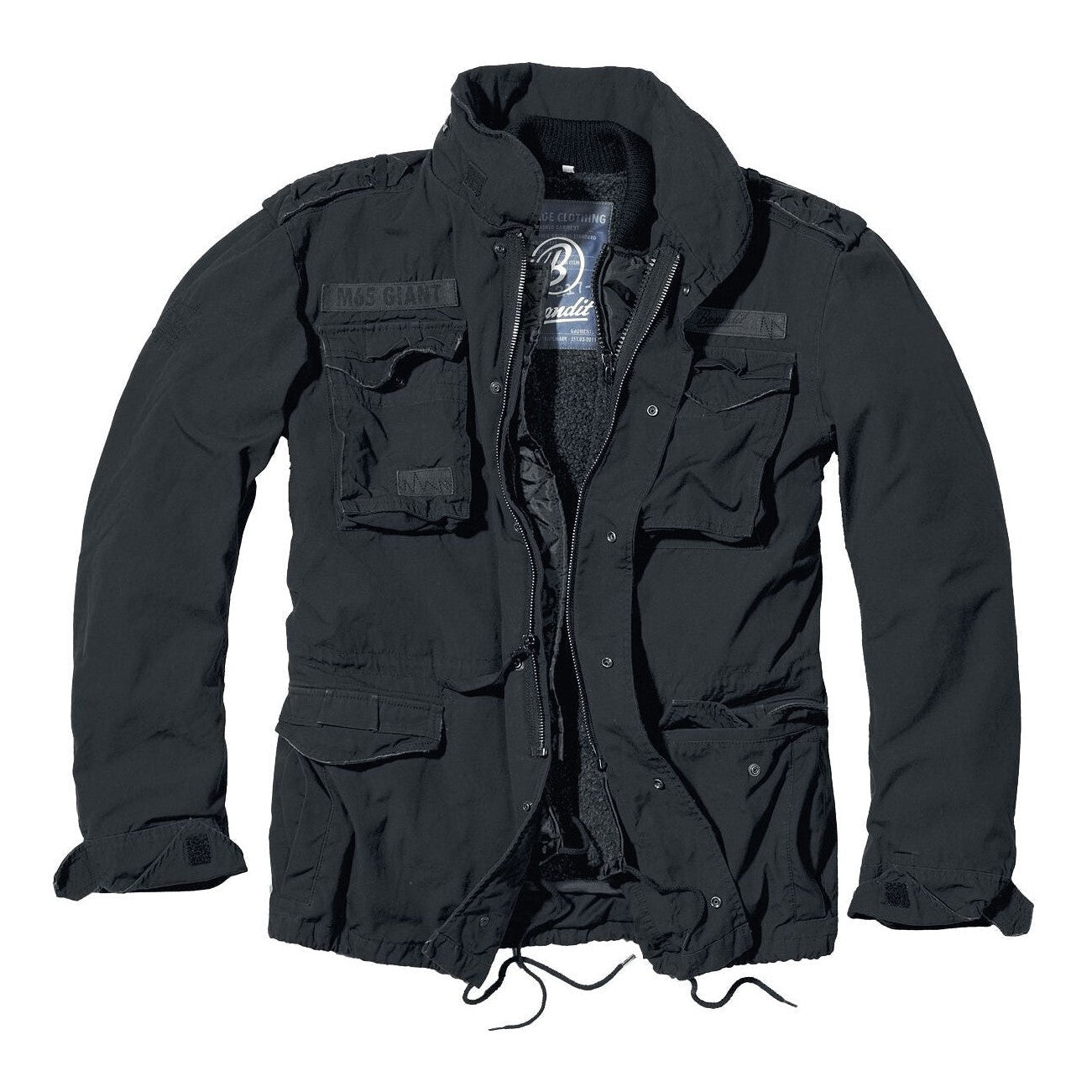 Build Your Brandit M65 Giant Jacket Vintage Removable Lining Adjustable Waist