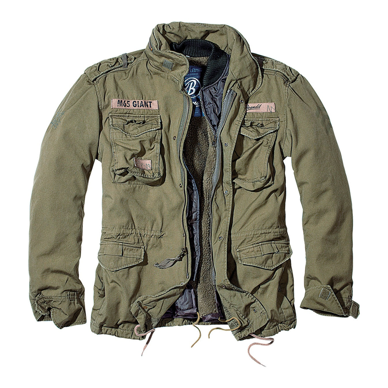 Build Your Brandit M65 Giant Jacket Vintage Removable Lining Adjustable Waist