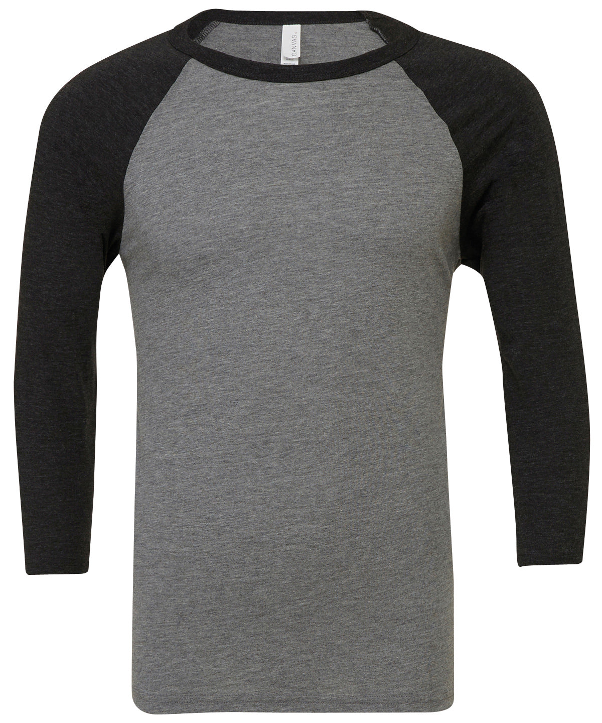 Bella Canvas Unisex Triblend 3/4 Sleeve Baseball T-Shirt Contrast Raglan