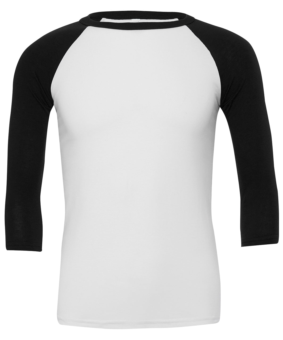 Bella Canvas Unisex Triblend 3/4 Sleeve Baseball T-Shirt Contrast Raglan