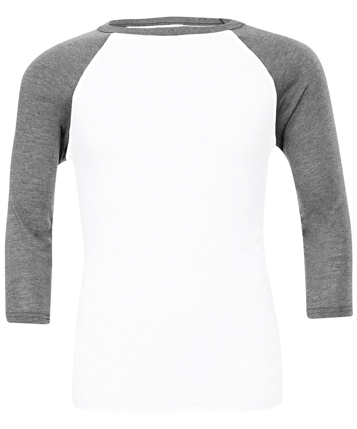 Bella Canvas Unisex Triblend 3/4 Sleeve Baseball T-Shirt Contrast Raglan