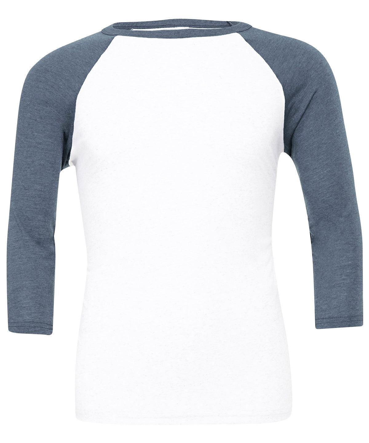 Bella Canvas Unisex Triblend 3/4 Sleeve Baseball T-Shirt Contrast Raglan