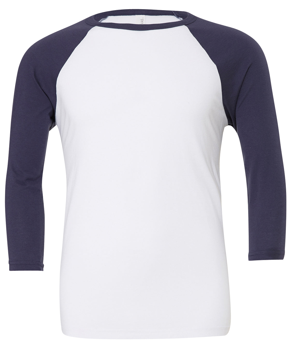 Bella Canvas Unisex Triblend 3/4 Sleeve Baseball T-Shirt Contrast Raglan