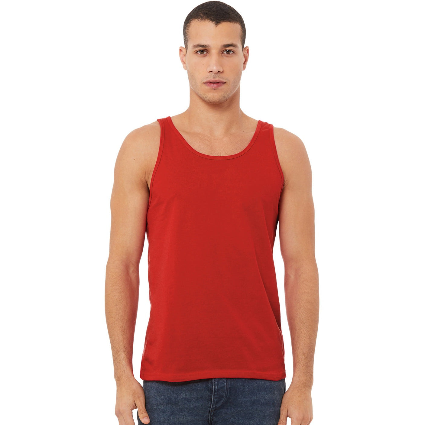 Bella Canvas Unisex Jersey Tank Top Slim Fit Combed Cotton Various Colours