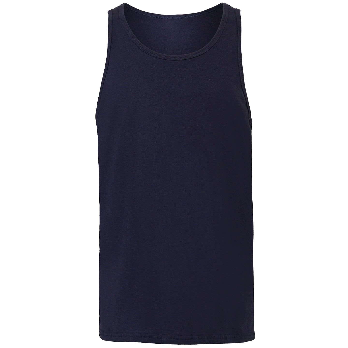 Bella Canvas Unisex Jersey Tank Top Slim Fit Combed Cotton Various Colours