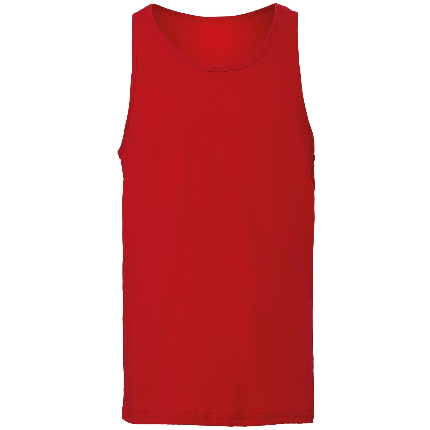 Bella Canvas Unisex Jersey Tank Top Slim Fit Combed Cotton Various Colours