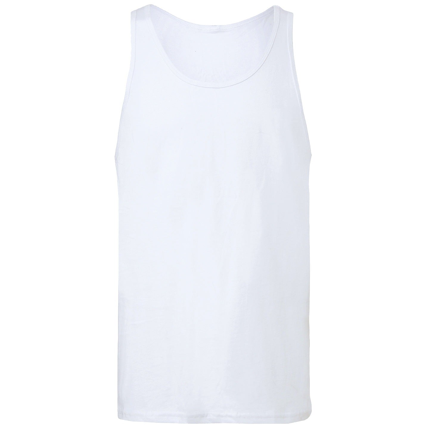 Bella Canvas Unisex Jersey Tank Top Slim Fit Combed Cotton Various Colours