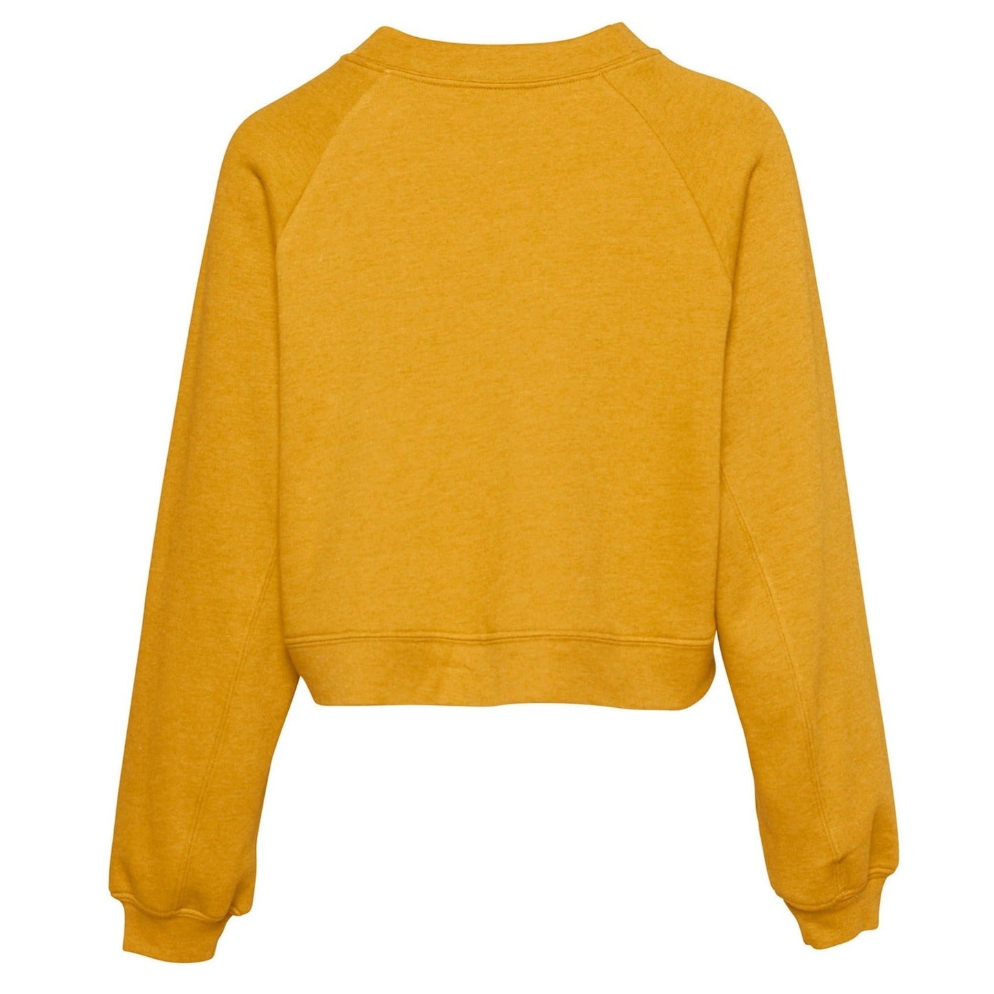 Bella Canvas Women's Raglan Pullover Fleece Soft Sponge Cotton Blend Top