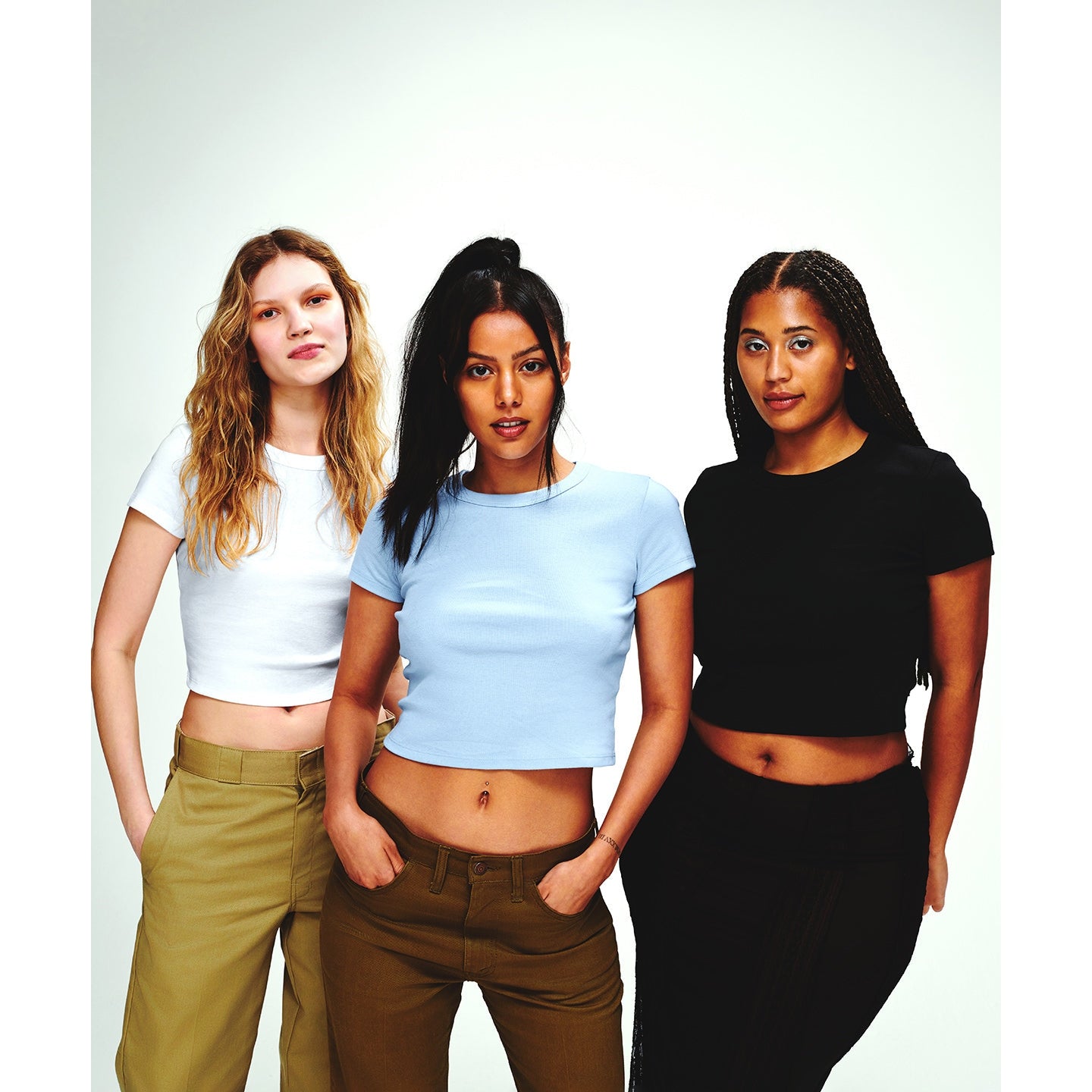 Bella Canvas Women's Micro Rib Baby T-Shirt Fitted Crew Neck Short Sleeve