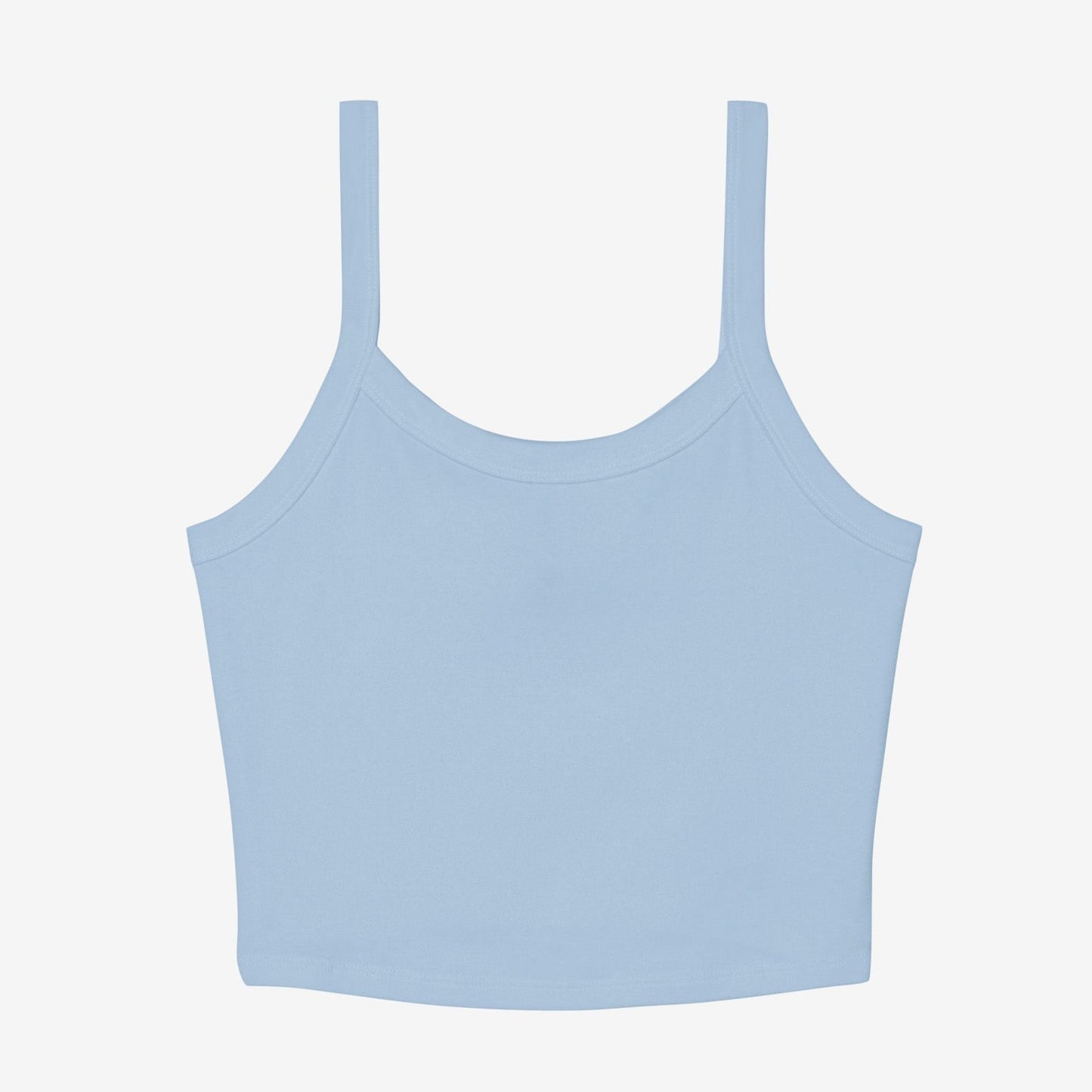 Bella Canvas Women's Micro Rib Spaghetti Strap Tank Top Fitted Stretch XS-2XL