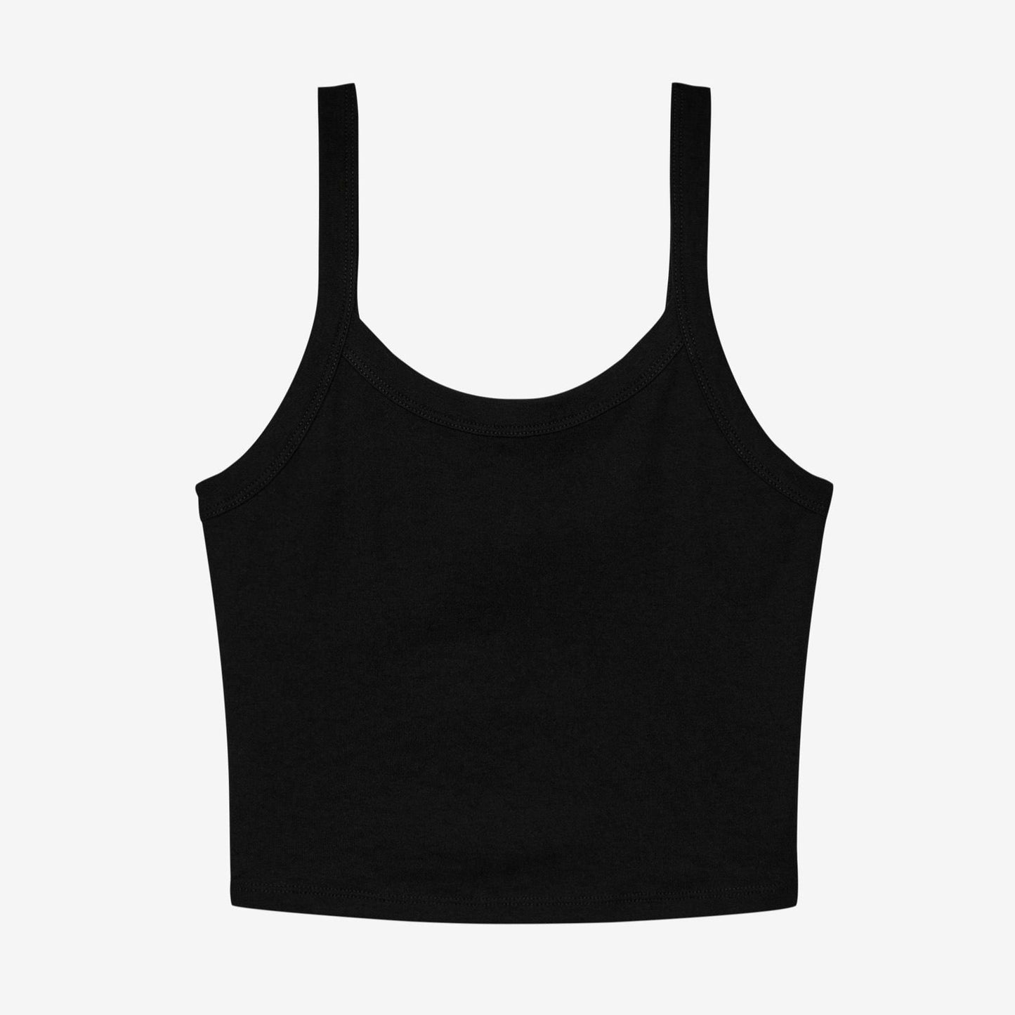 Bella Canvas Women's Micro Rib Spaghetti Strap Tank Top Fitted Stretch XS-2XL