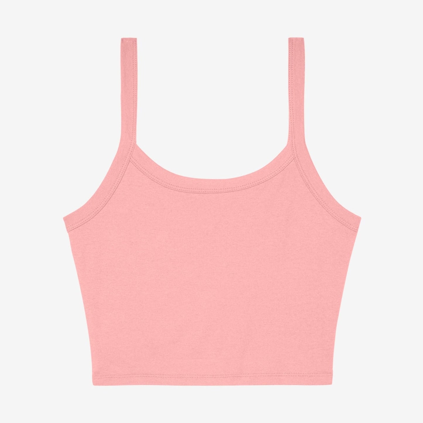 Bella Canvas Women's Micro Rib Spaghetti Strap Tank Top Fitted Stretch XS-2XL