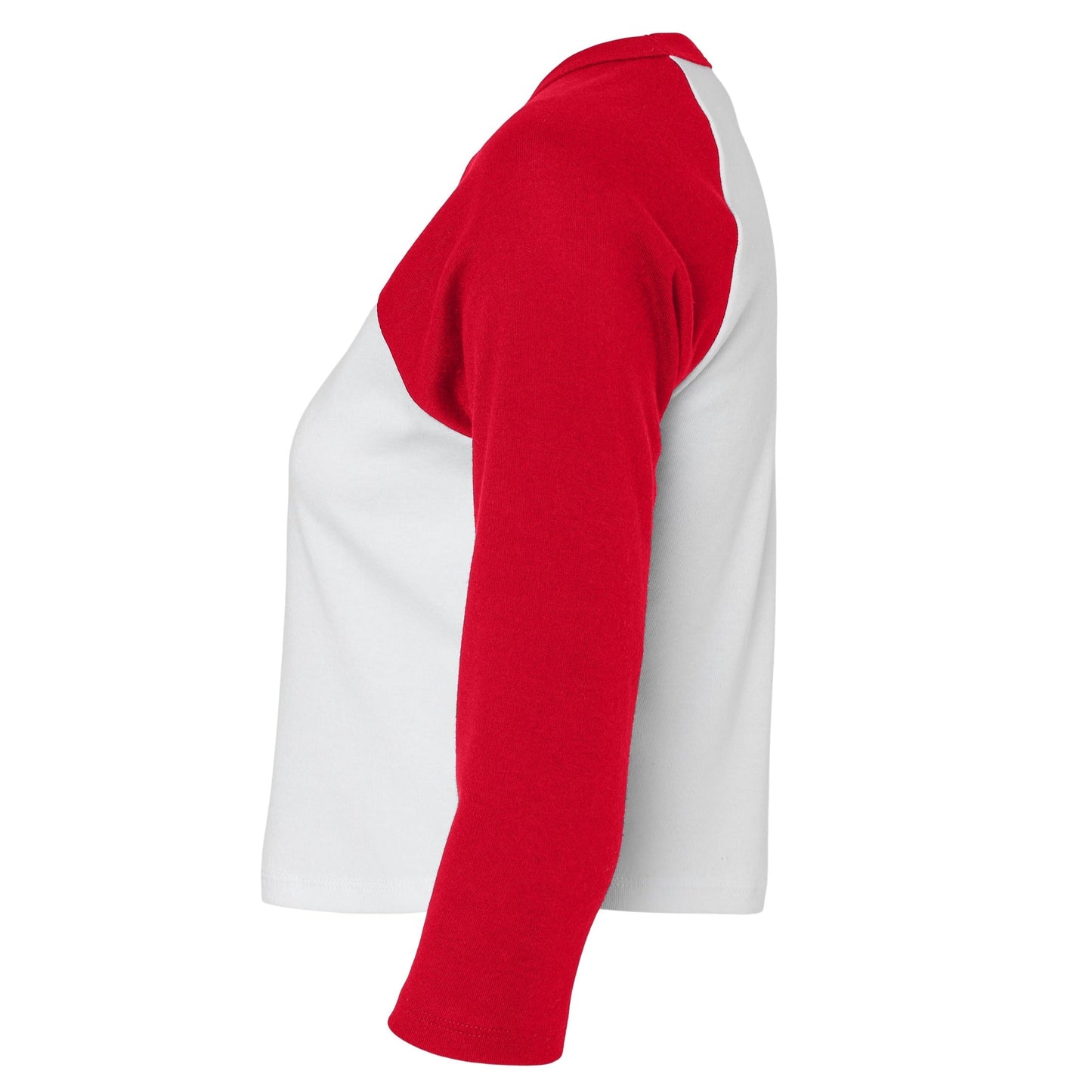 Bella Canvas Women's Micro Rib 3/4 Sleeve Raglan T-Shirt Soft Fitted Top