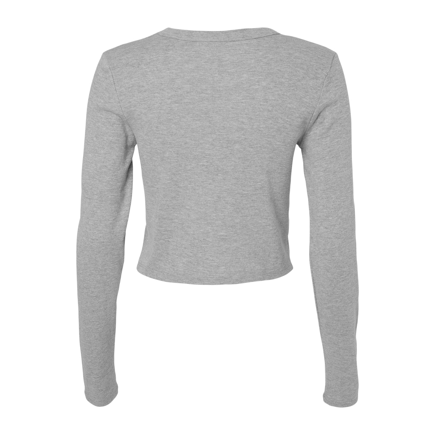 Bella Canvas Women's Micro Rib Long Sleeve T-Shirt Fitted Crew Neck XS-2XL