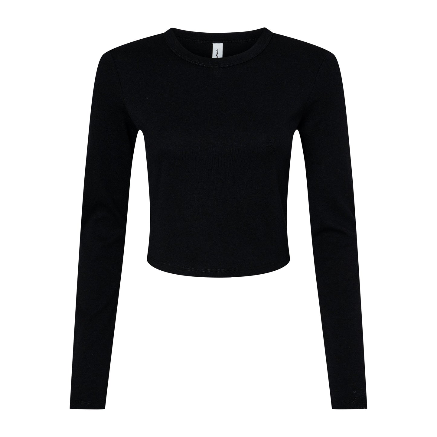 Bella Canvas Women's Micro Rib Long Sleeve T-Shirt Fitted Crew Neck XS-2XL