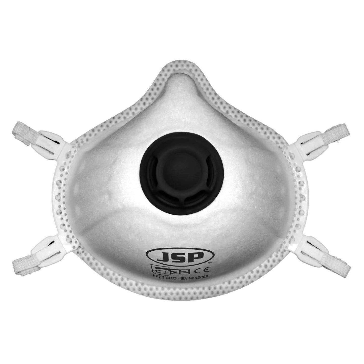 JSP Moulded FFP3 Valved Disposable Mask 532 Box of 5 with Comfort Foam
