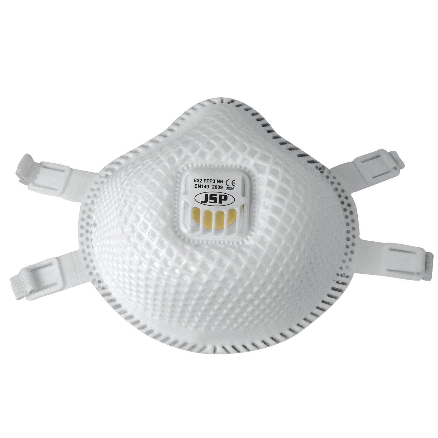 JSP Flexinet FFP3 Valved Disposable Masks 832 Box of 5 High Efficiency