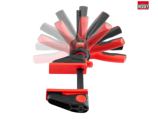 Bessey EZ360 One-Handed 360Â° Clamp 600mm Adjustable Clamping Force 1400N