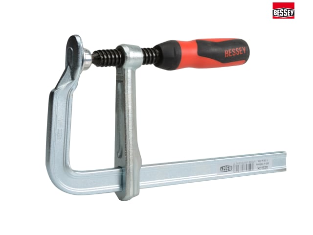 Bessey GZ20-2K All-Steel Screw Clamp 200mm Capacity Lightweight Durable Tool