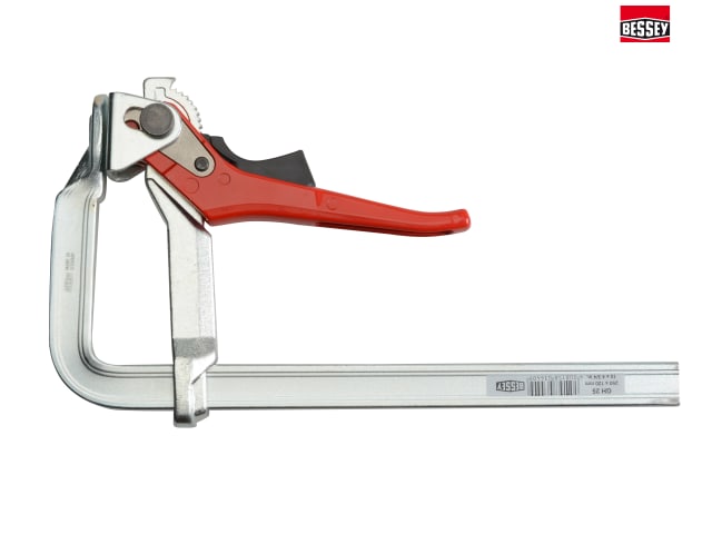 Bessey GH25 Lever Clamp 250mm Capacity Fast Secure Vibration-Free Clamping