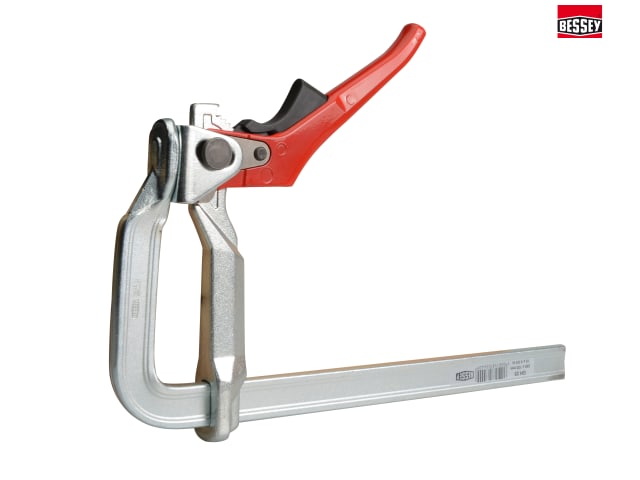 Bessey GH25 Lever Clamp 250mm Capacity Fast Secure Vibration-Free Clamping