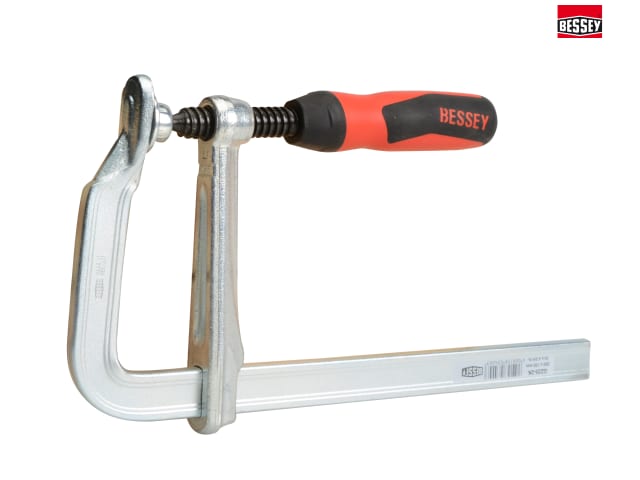 Bessey GZ25-2K All-Steel Screw Clamp 250mm Capacity Lightweight Durable Tool