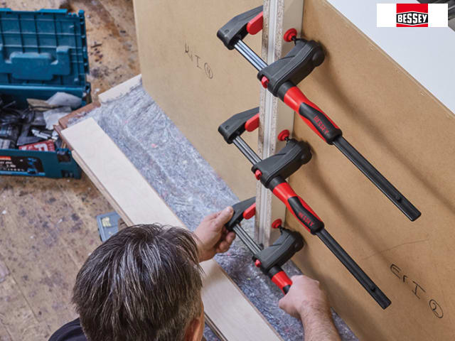 Bessey GearKlamp GK 150mm Transmission Clamp Compact Design 2000N Clamping Force