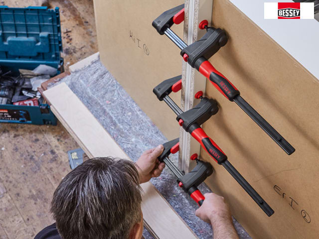 Bessey GearKlamp GK 300mm Transmission Clamp with Soft Grip Handle 2000N