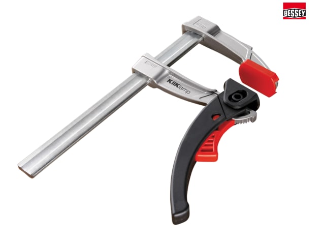 Bessey KLI12 KliKlamp 120mm Lightweight Magnesium Lever Clamp with VIBRAFIX