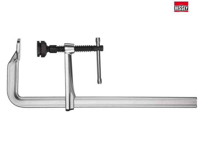 Bessey SG25M Heavy-Duty All-Steel Screw Clamp 250mm Capacity Torsion-Resistant