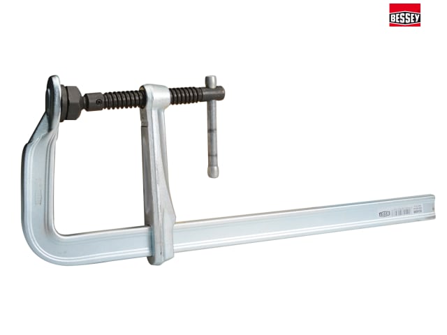 Bessey SG40M Heavy-Duty All-Steel Screw Clamp 400mm Capacity Torsion-Resistant