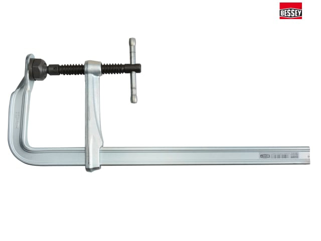 Bessey SG40M Heavy-Duty All-Steel Screw Clamp 400mm Capacity Torsion-Resistant