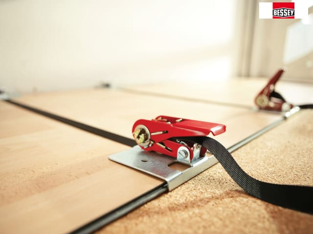 Bessey SVH400 Strap Flooring Tool for Parquet Laminate Wood 4m Length 25mm
