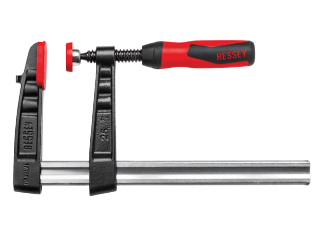 Bessey TG16-2K Malleable Cast Iron Screw Clamp 160mm Capacity Anti-Slip System