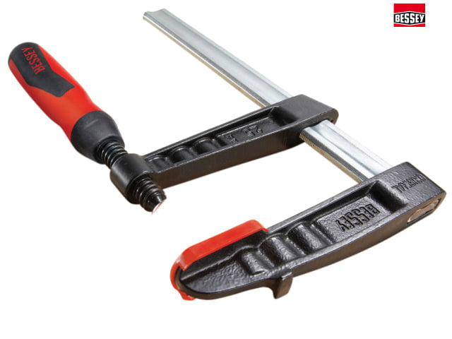 Bessey TG16-2K Malleable Cast Iron Screw Clamp 160mm Capacity Anti-Slip System
