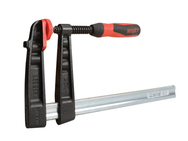 Bessey TG30-2K Screw Clamp 300mm Capacity Malleable Cast Iron with Anti-Slip