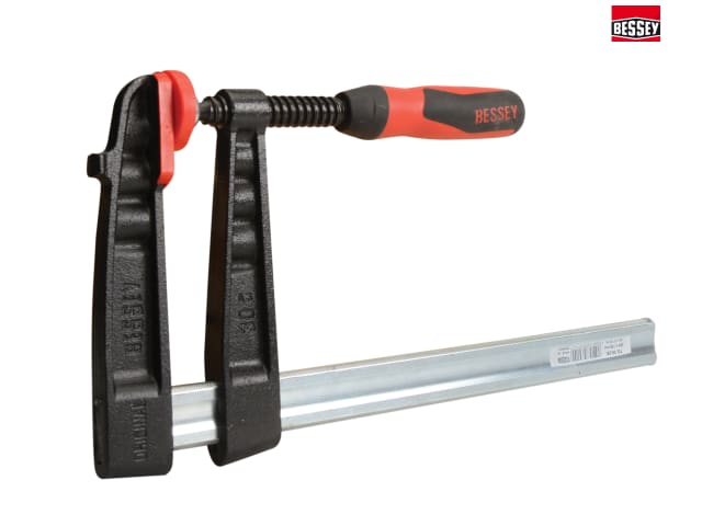 Bessey TG30-2K Screw Clamp 300mm Capacity Malleable Cast Iron with Anti-Slip