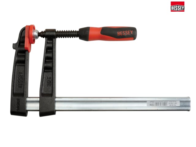Bessey TG30-2K Screw Clamp 300mm Capacity Malleable Cast Iron with Anti-Slip