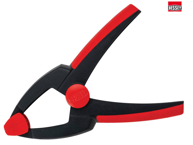 Bessey Clippix XC Spring Clamp 25mm Ergonomic Handles Lightweight Non-Marking