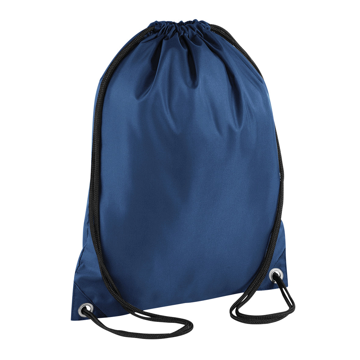 Bagbase Budget Gymsac Water-Resistant Fabric 11L Black Drawcord Multiple Colours