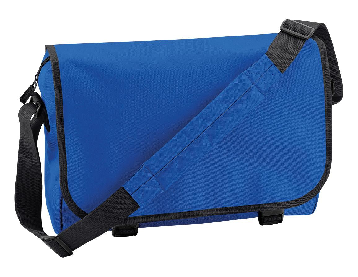 Bagbase Messenger Bag with Adjustable Strap, Internal Organiser, Key Hook