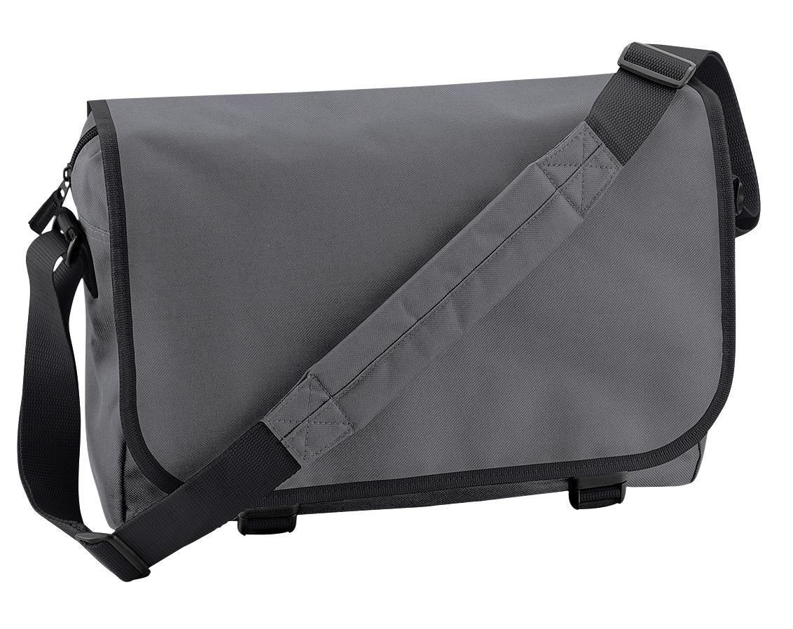 Bagbase Messenger Bag with Adjustable Strap, Internal Organiser, Key Hook